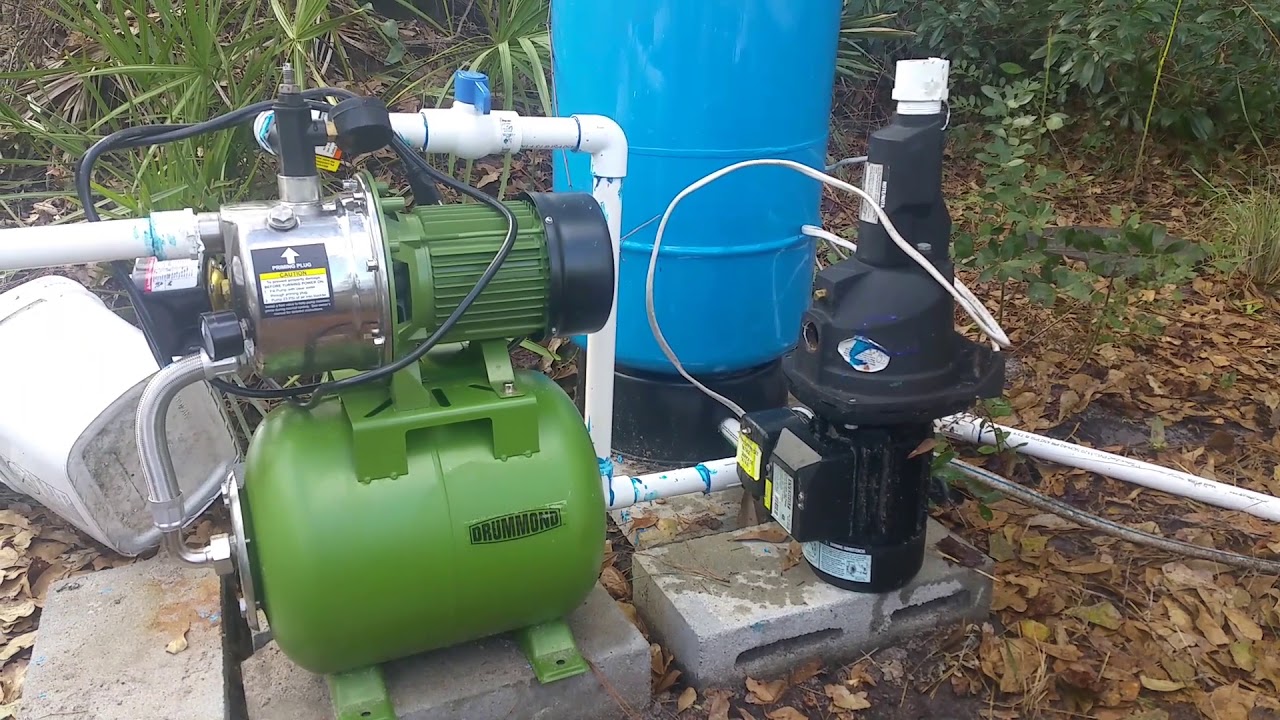 this is an image of well pump repair in carpinteria